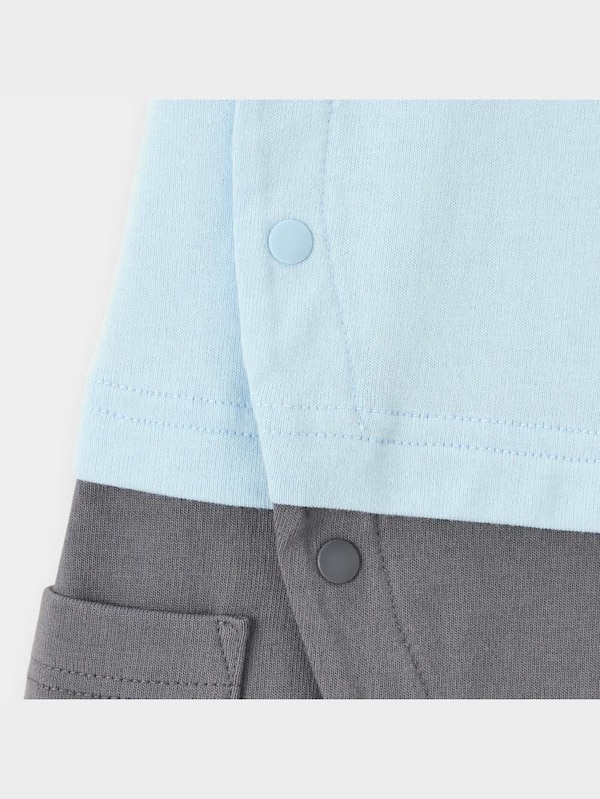 BABY(NEWBORN)セパオール(半袖)(ロゴ)+E