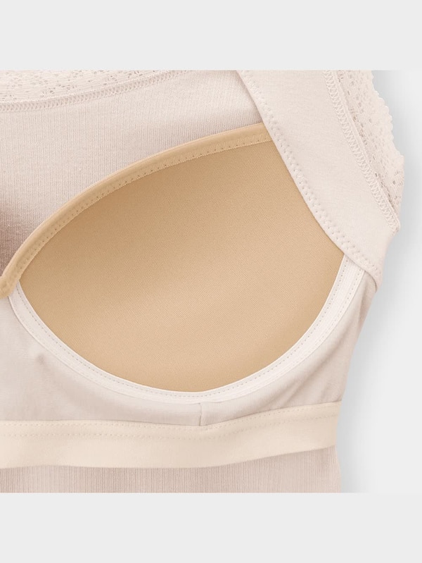 ブラフィールリブレースタンクトップ