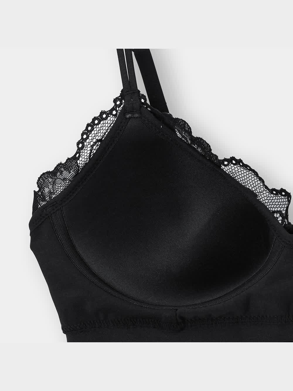 GU公式 | ナチュラルノンワイヤーブラ(レースA)