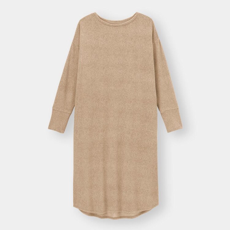 スフレフィールラウンジワンピース 長袖 Gu ジーユー 公式通販オンラインストア