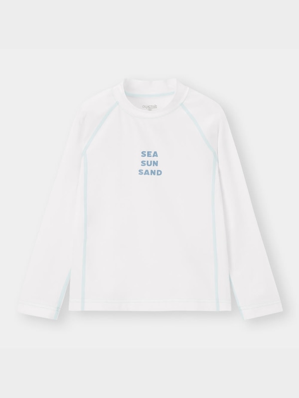 KIDS(男女兼用)ラッシュガード(長袖)GA+E