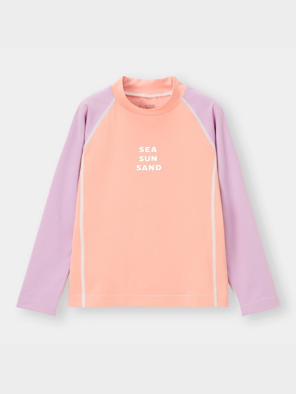 KIDS(男女兼用)ラッシュガード(長袖)GA+E