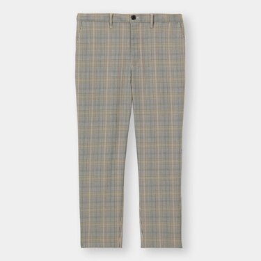 Gu公式 イージーアンクルパンツ チェック1 セットアップ可能 ファッション通販サイト