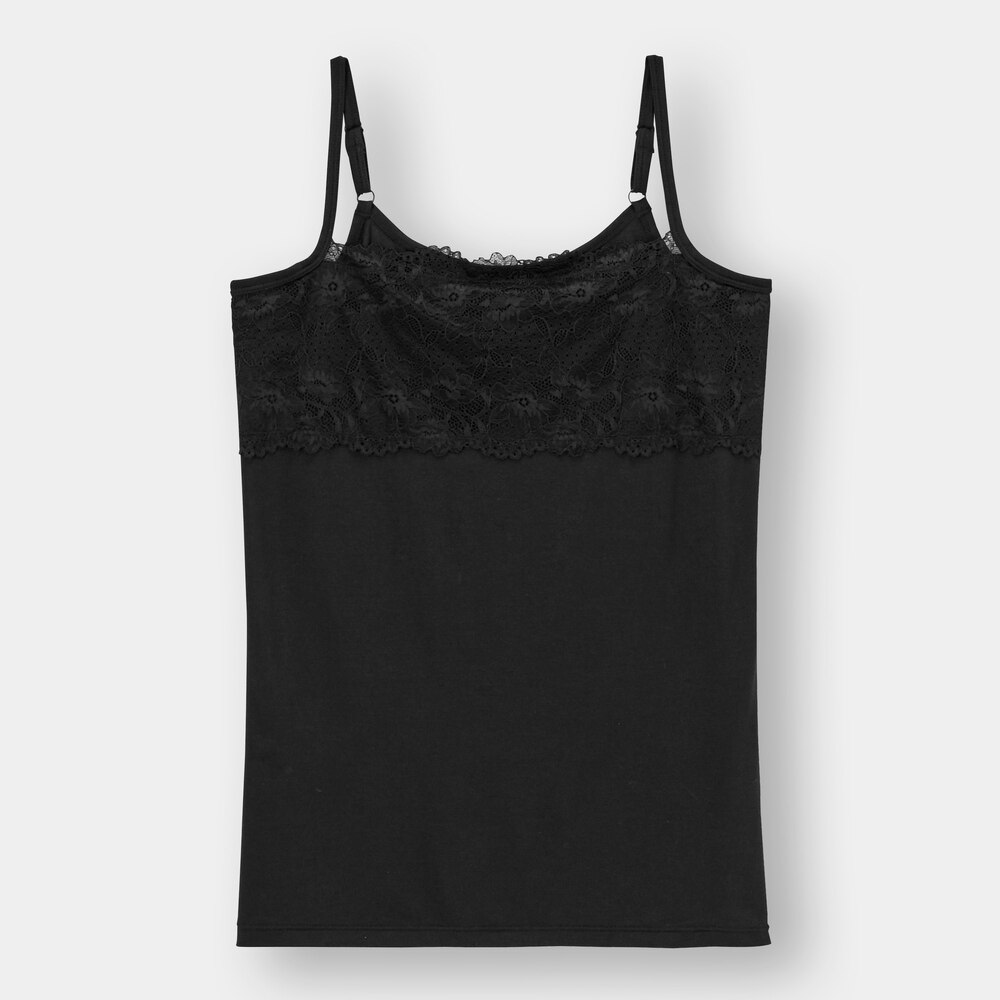 Gu公式 スタイルドライレースキャミソール 汗取り付き ファッション通販サイト