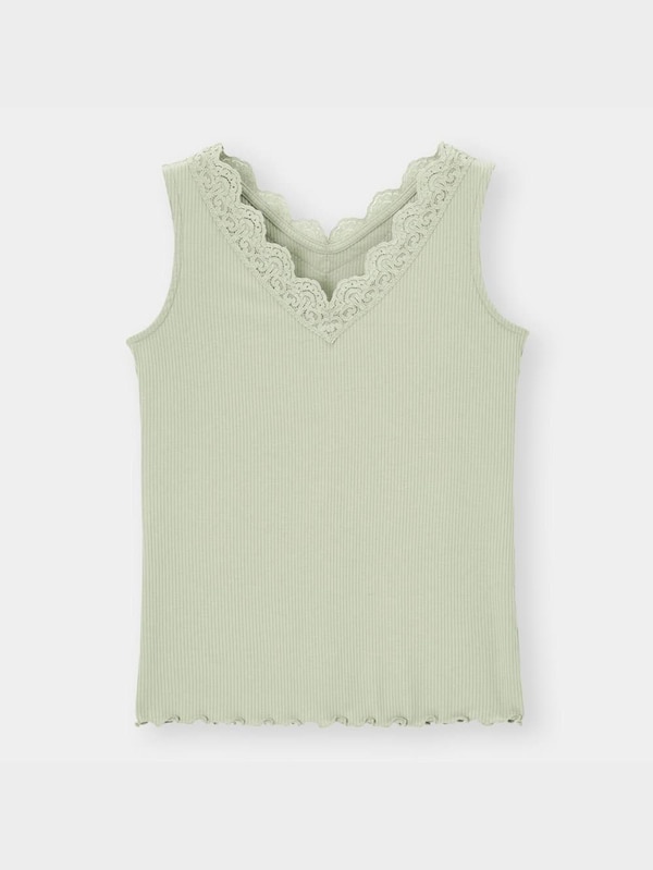 レースタンクトップ