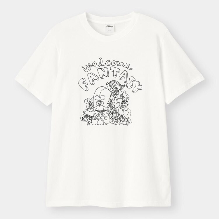 Gu公式 グラフィックt 半袖 Disney Wfc 1 ファッション通販サイト