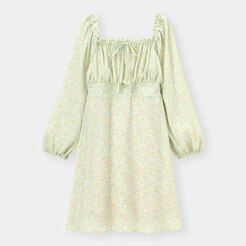 フロントボタンミニワンピース 半袖 Osq X Gu ジーユー 公式通販オンラインストア