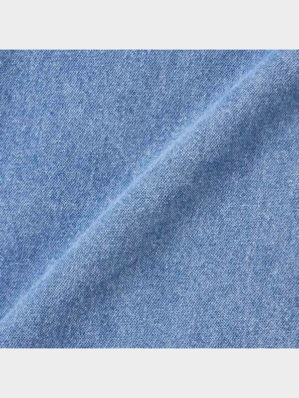 ライトデニムジャンパードレスOSQ