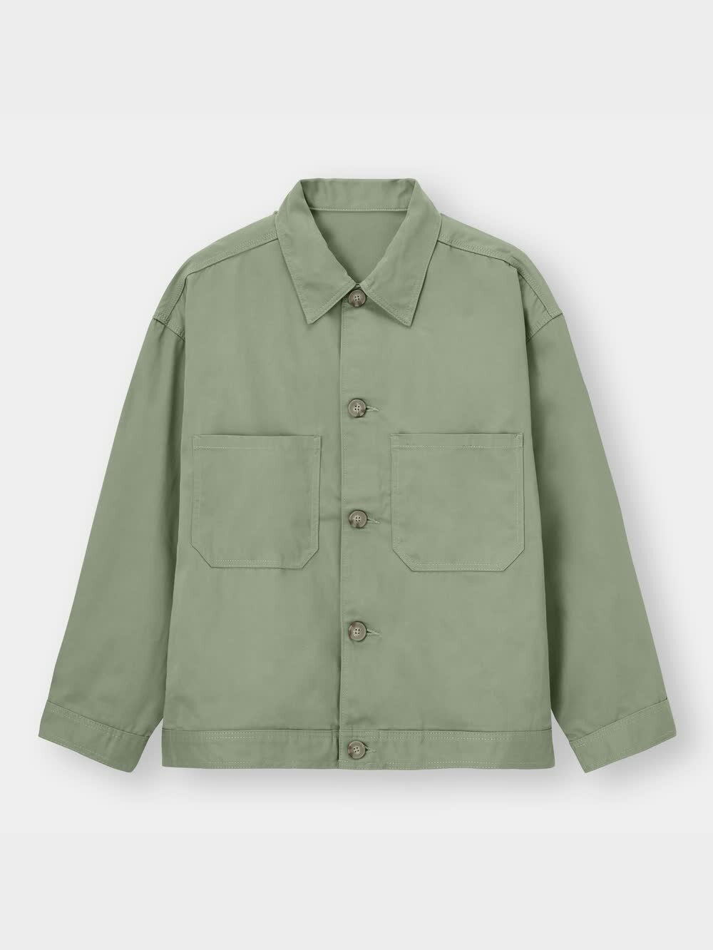 GU【新品】ダブルブレストチェックジャケット XL ブラウン