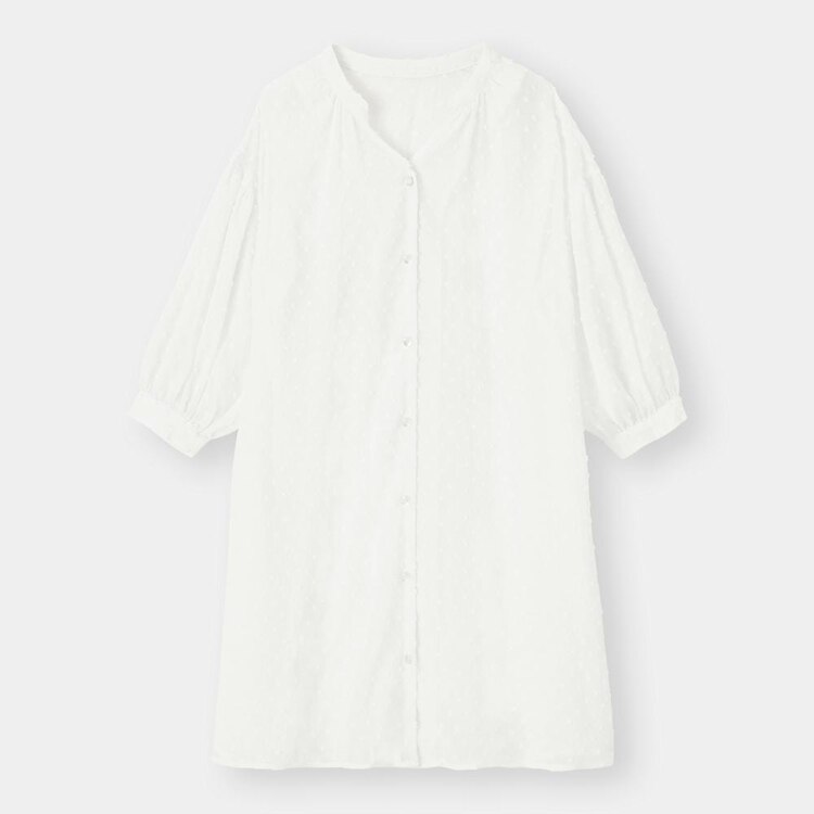 Gu公式 Girlsドビードットワンピース 長袖 ファッション通販サイト