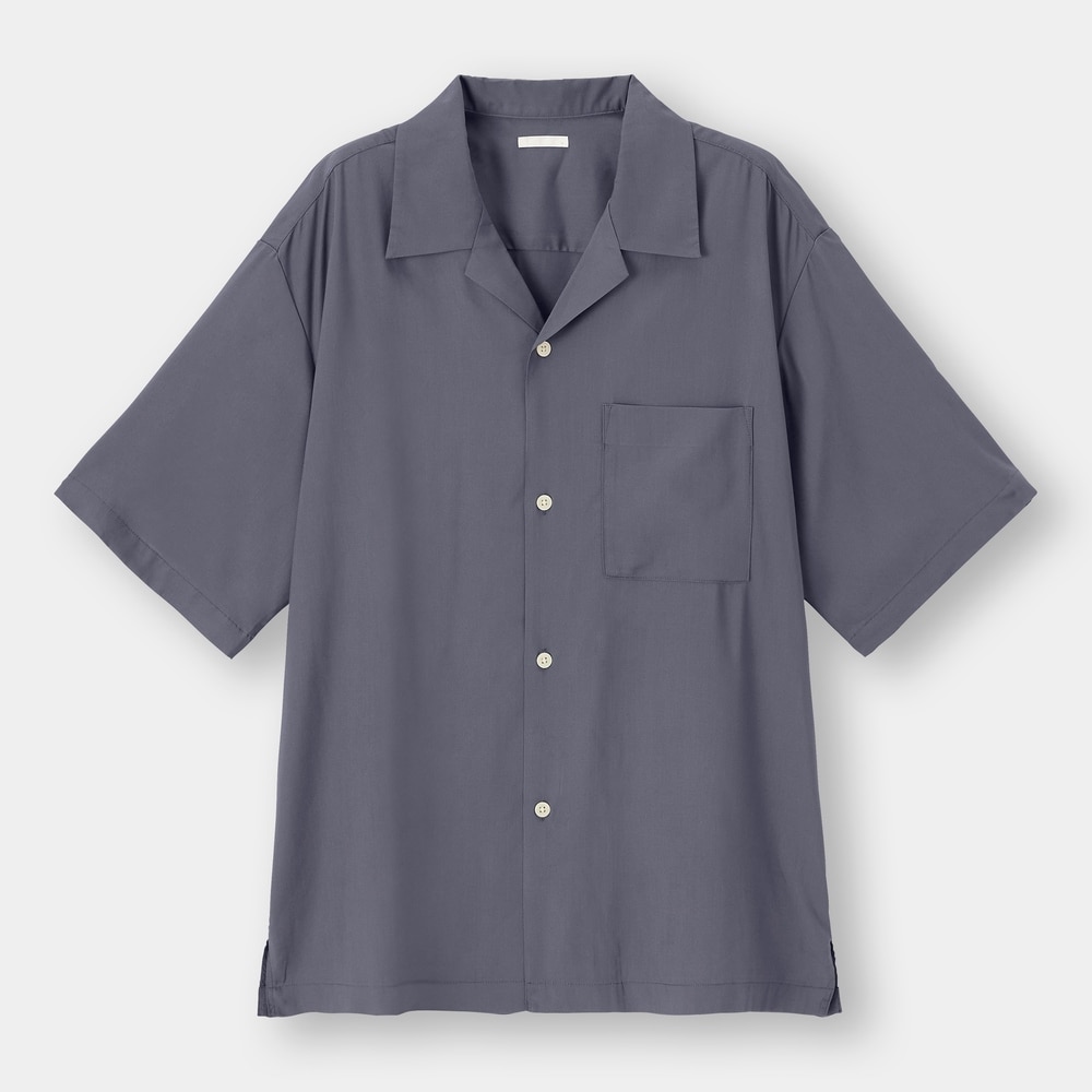 GU公式 | オープンカラーシャツ(5分袖) | ファッション通販サイト