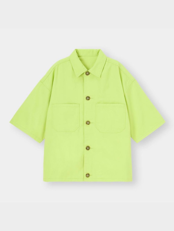 シェフシャツ(5分袖)(セットアップ可能)