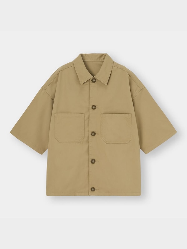 シェフシャツ(5分袖)(セットアップ可能)