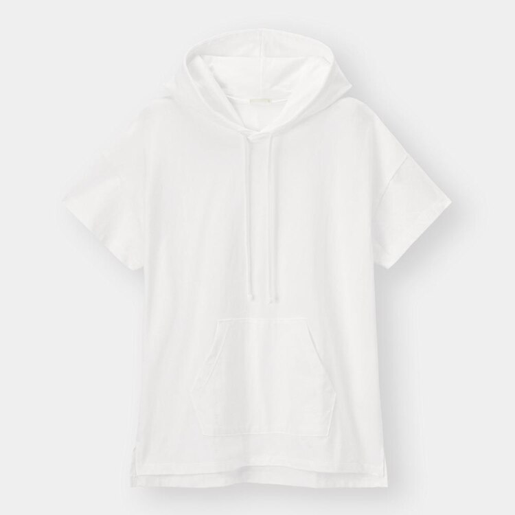 Gu公式 キャップスリーブプルパーカ 半袖 Nt E ファッション通販サイト