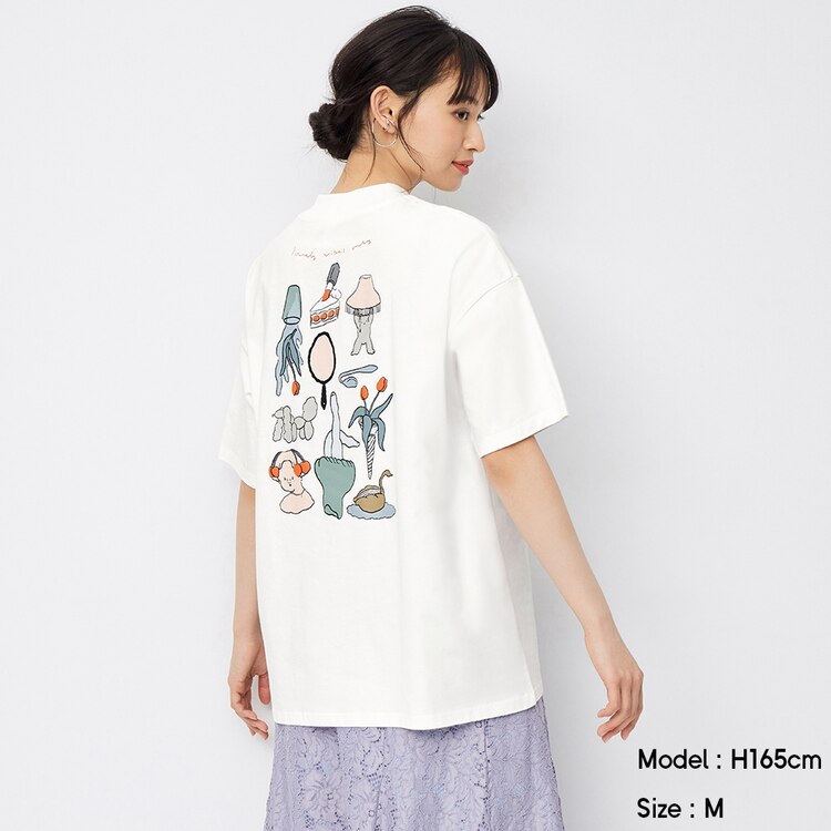 Gu公式 グラフィックt 半袖 540 1 ファッション通販サイト