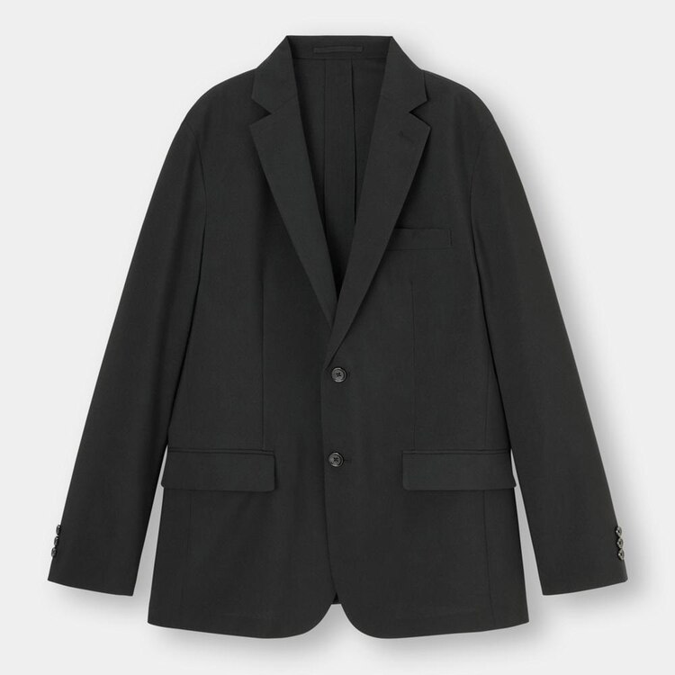 Gu公式 ウォッシャブルテーラードジャケットcl セットアップ可能 ファッション通販サイト