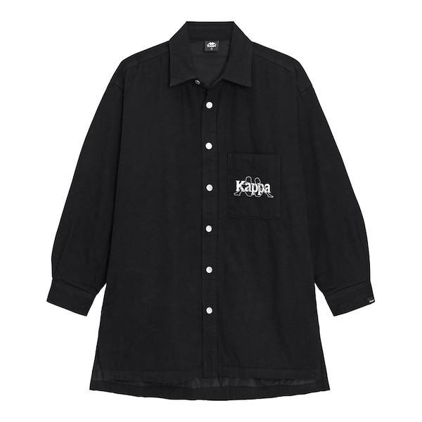 デニムロングシャツ(長袖)Kappa(セットアップ可能) | GU(ジーユー)公式通販オンラインストア