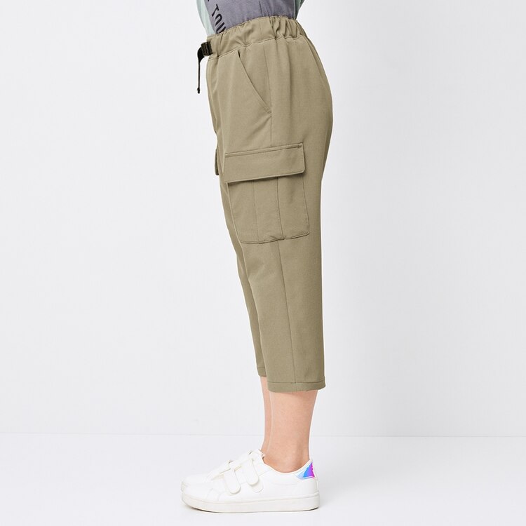 Gu公式 Boysドライカーゴクロップドパンツ X ファッション通販サイト