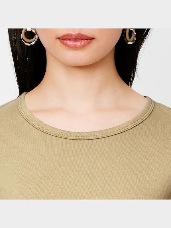 Aラインミニワンピース(半袖)OS+EC