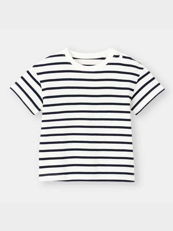 BABY(TODDLER)ボーダークルーネックT(半袖)+E