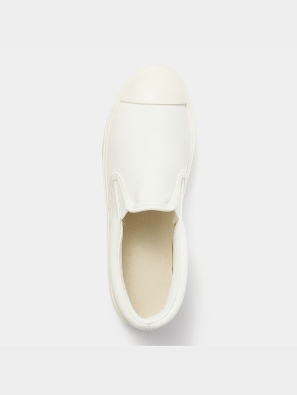 クリーンキャンバススリッポンシューズ