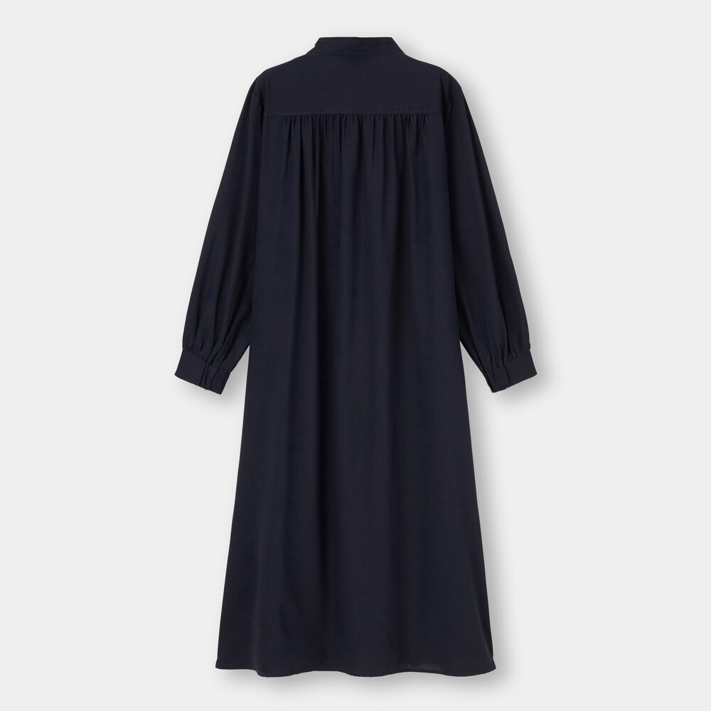 Gu公式 レーヨンラウンジワンピース 長袖 ファッション通販サイト