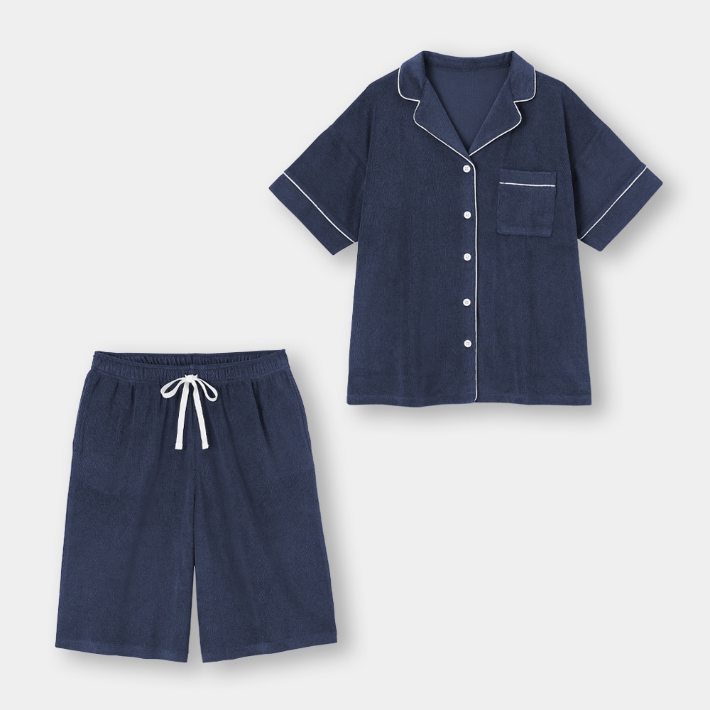 GU公式 | ミントパジャマ(半袖&ハーフパンツ) | ファッション通販サイト