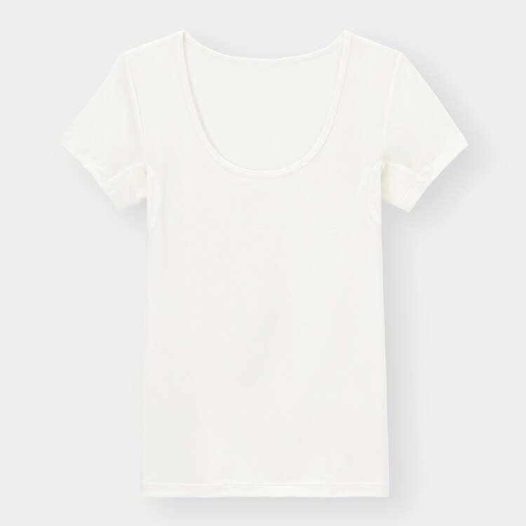 Gu公式 スタイルドライuネックt 半袖 汗取り付き ファッション通販サイト