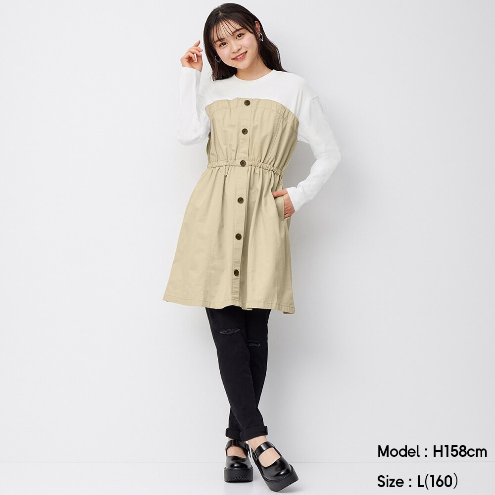 ワンピース オールインワン Kids キッズ Gu ジーユー 公式通販オンラインストア