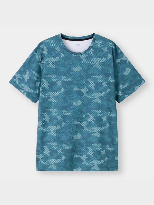 クルーネックT(半袖)(カモフラージュ)GA