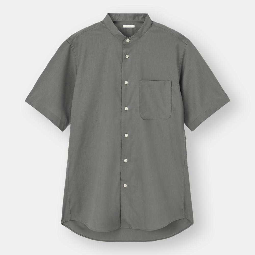 イージーケアバンドカラーシャツ 半袖 Cl X Gu ジーユー 公式通販オンラインストア