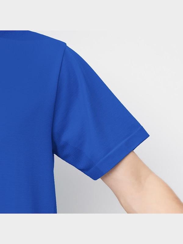 サイドシームレスクルーネッ クT(半袖)GA