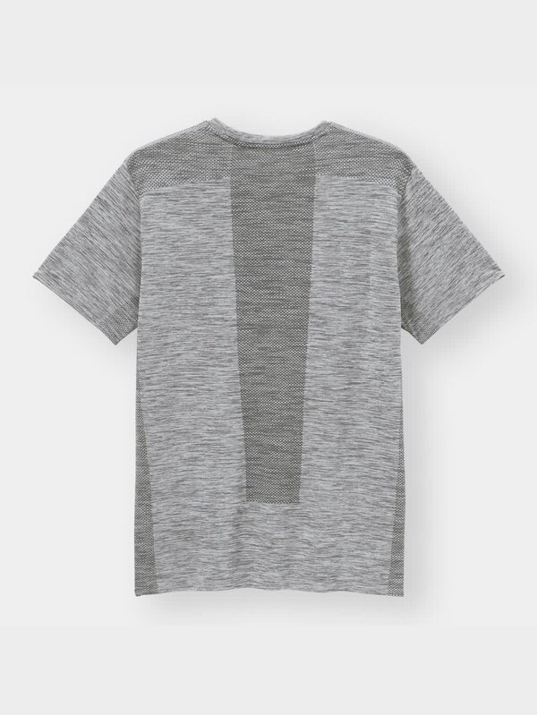 サイドシームレスクルーネックT(半袖)GA