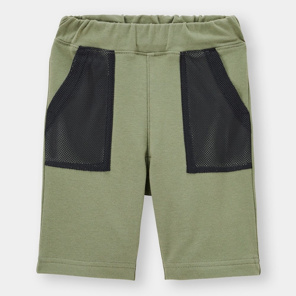 （GU）BABY(TODDLER)BOYSメッシュポケットハーフパンツ+Eのサムネイル