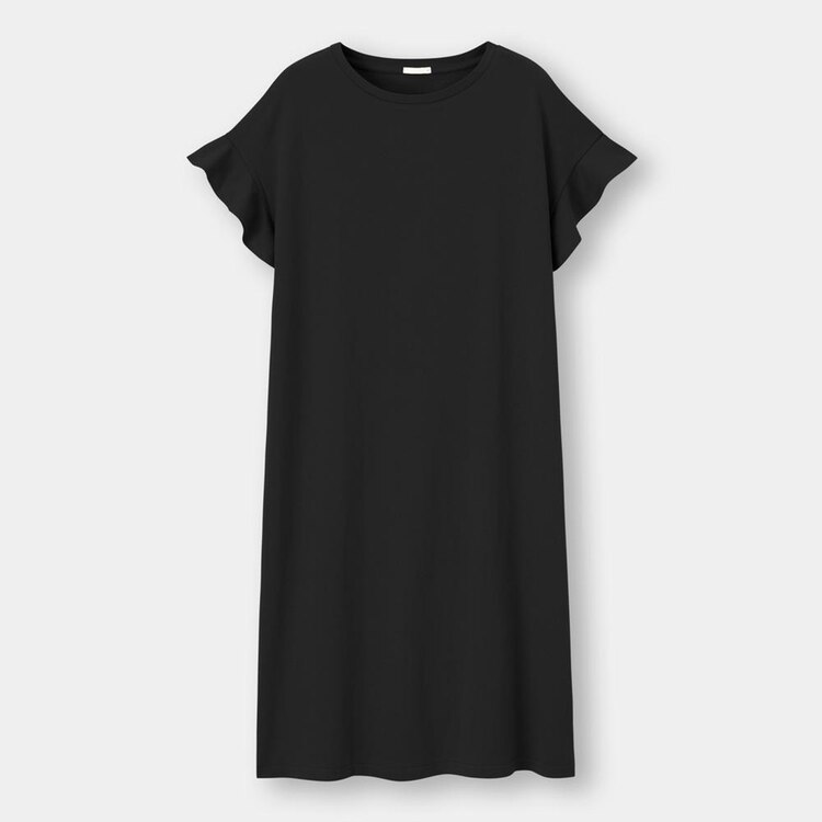 Gu公式 フレアスリーブワンピース 半袖 ファッション通販サイト