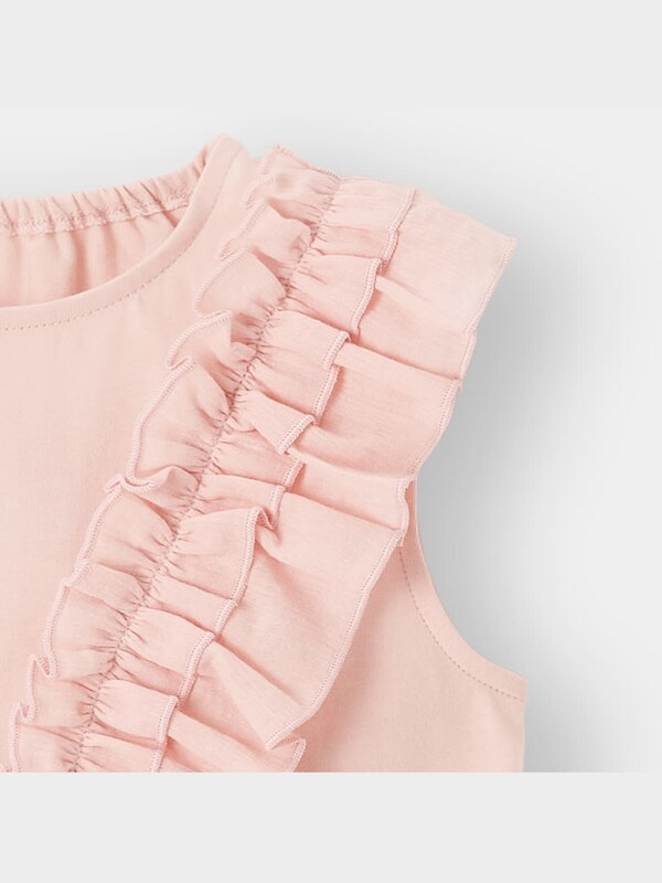 GIRLSラッフルコンビネーションプルオーバー(ノースリーブ)