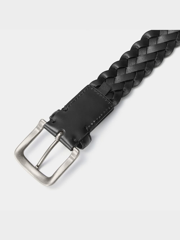 リサイクルレザーワイドメッシュベルト