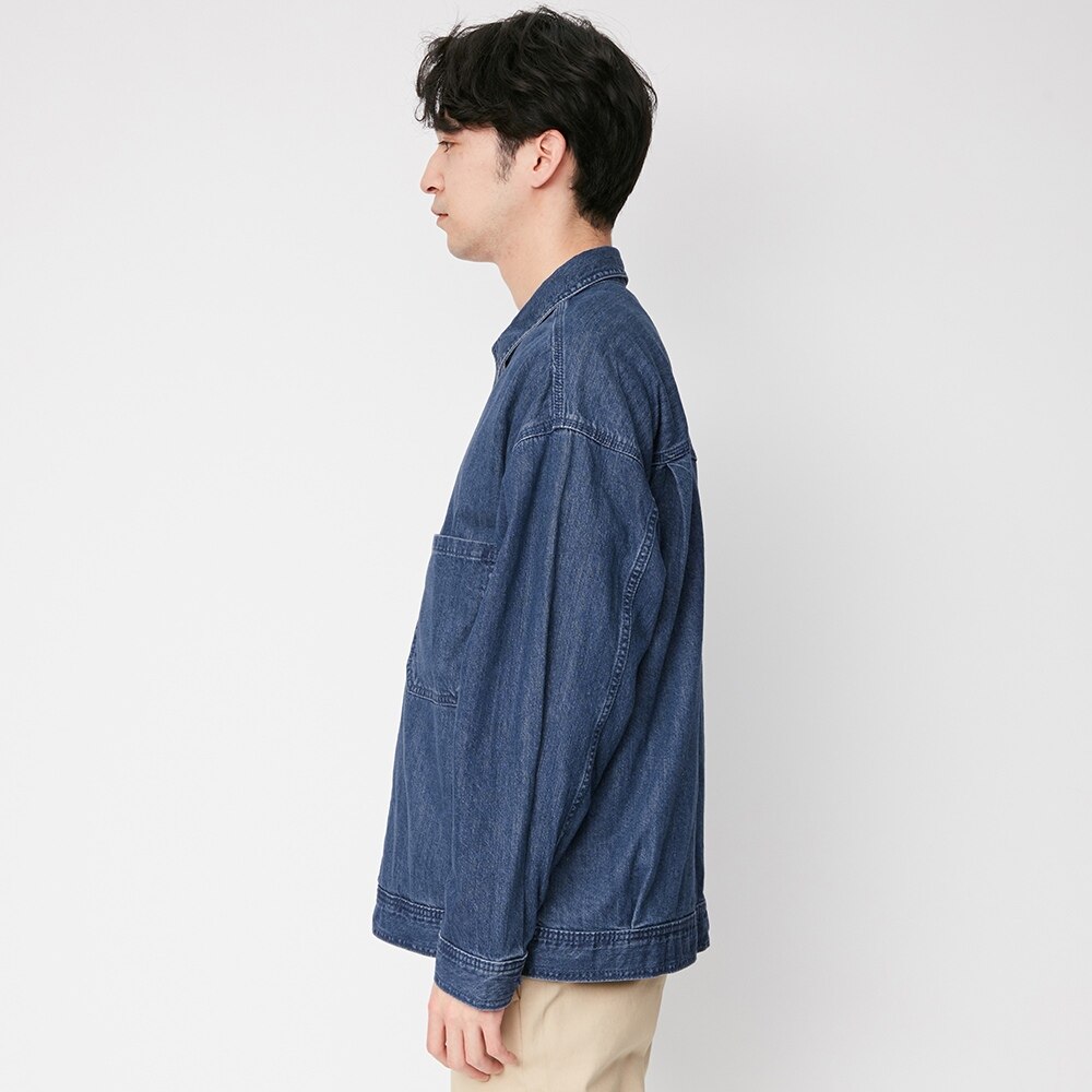 デニムシェフジャケット セットアップ可能 Gu ジーユー 公式通販オンラインストア