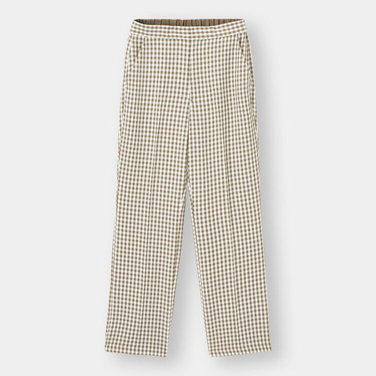 ギンガムチェックストレートパンツ Gu ジーユー 公式通販オンラインストア