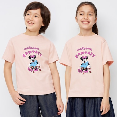 Gu公式 Kids 男女兼用 グラフィックt 半袖 Disney Wfc 2 X ファッション通販サイト