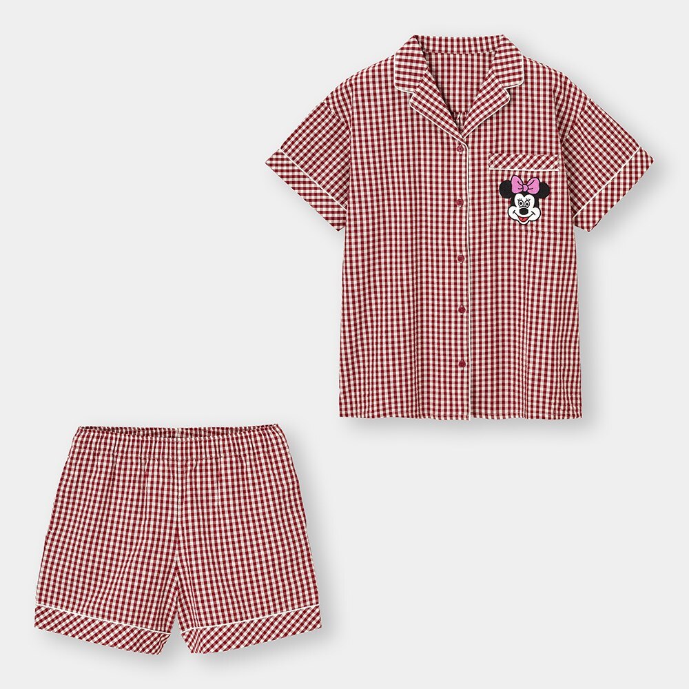Gu公式 コットンパジャマ 半袖 Disney Wfc X ファッション通販サイト