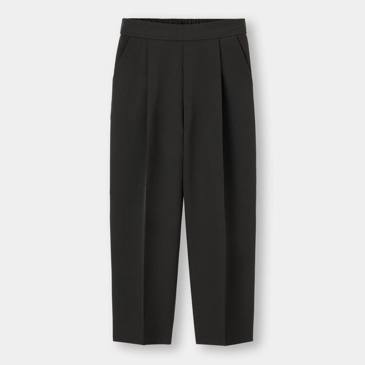 Gu公式 ストレッチコクーンシルエットアンクルパンツ ファッション通販サイト