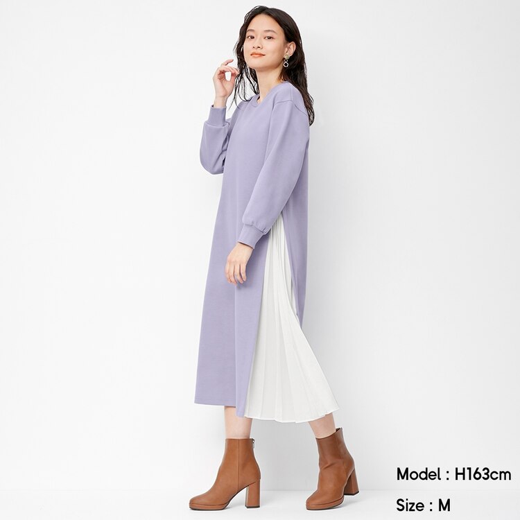 フハクコンビネーションワンピース 長袖 Gu ジーユー 公式通販オンラインストア