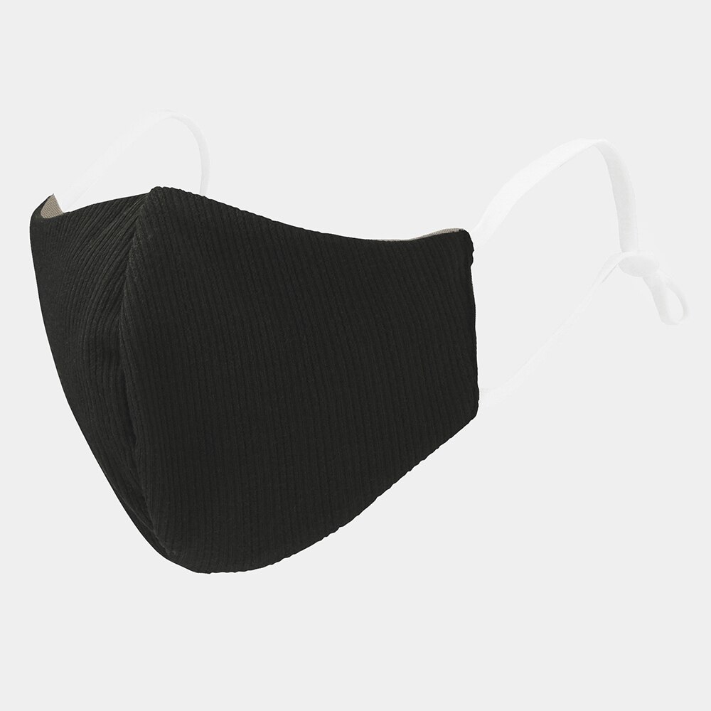 （GU）高機能フィルター入りFASHION MASK(GU DRY素材使用)レーシーリブのサムネイル