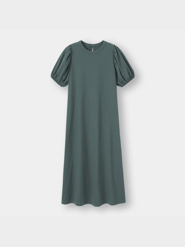 バックオープンワンピース(半袖)