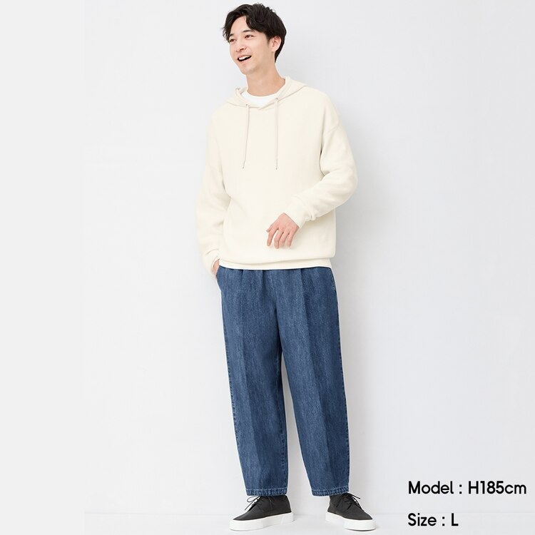 Gu公式 スーパーワイドジーンズ ファッション通販サイト