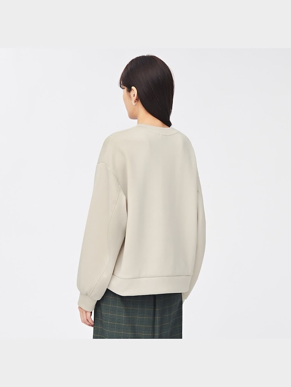 ダブルフェイススリットプルオーバー(長袖)