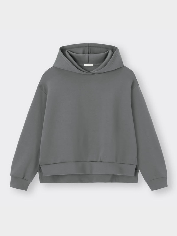 ダブルフェイススリットパーカ(長袖)