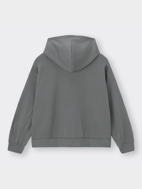 ダブルフェイススリットパーカ(長袖)