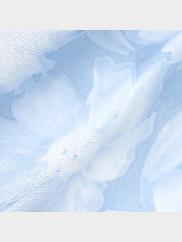 オープンカラーシャツ(5分袖)(フラワー)